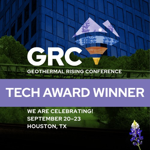 Geothermal Rising Conference Tech Award Winner